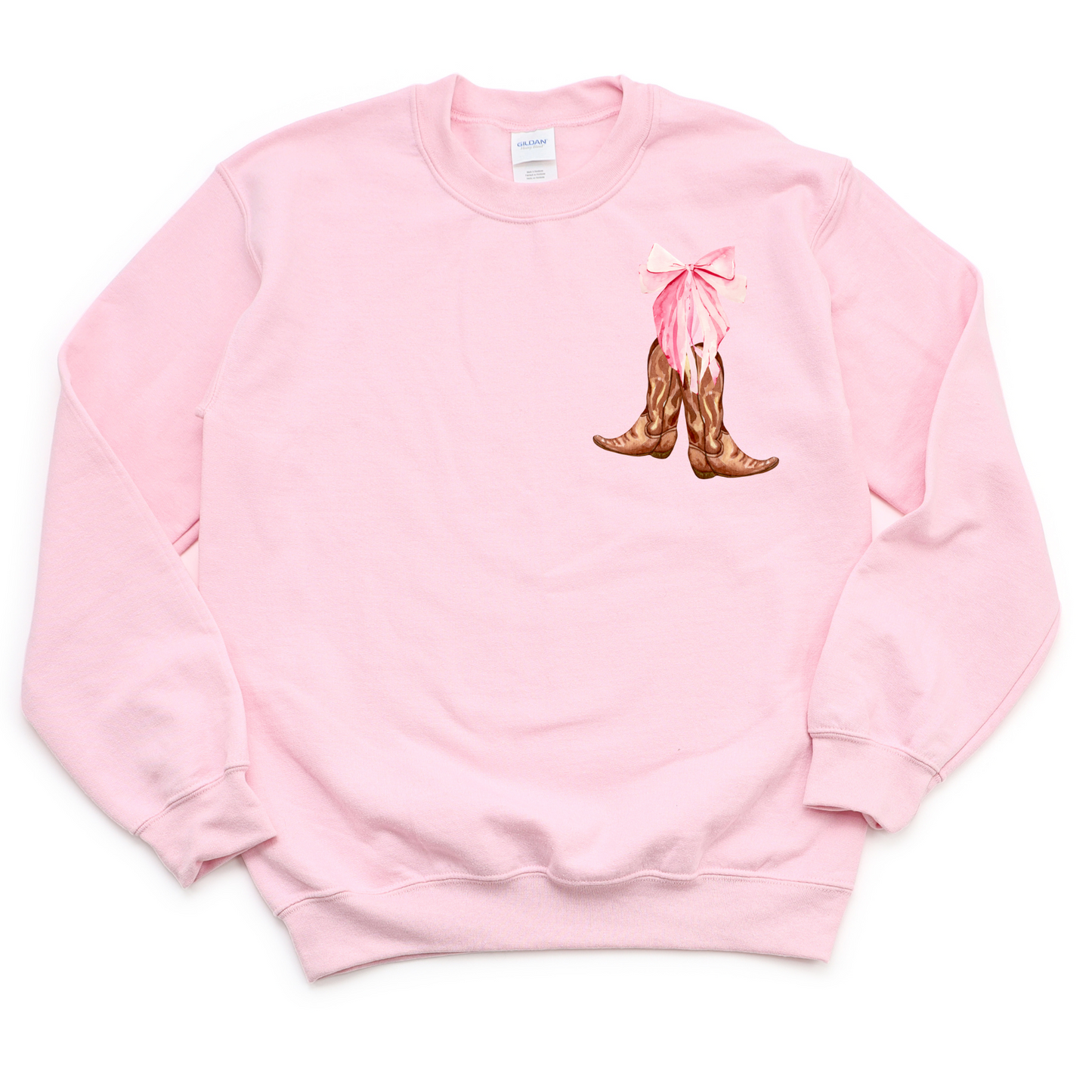 Cowboy Bow (Pocket Size) Crewneck