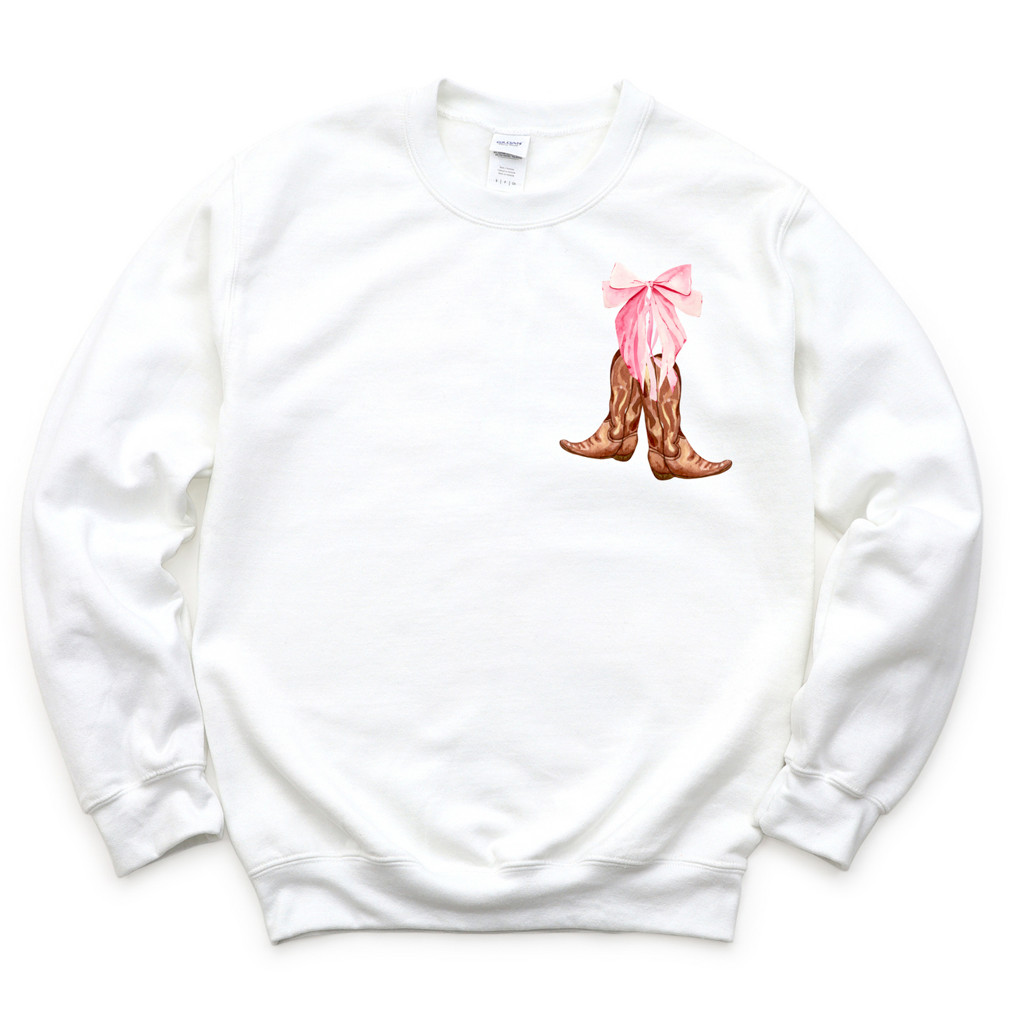 Cowboy Bow (Pocket Size) Crewneck