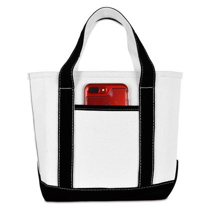 Custom Black Tote Bag